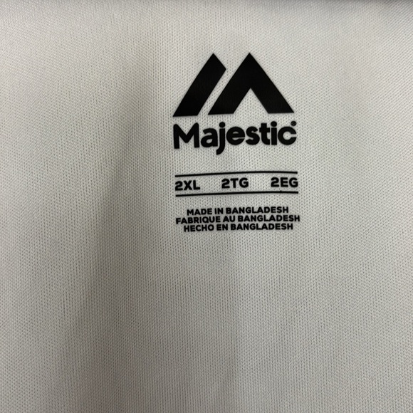 Women’s Plus Size Majestic Chicago Cubs MLB Baseball Jersey V Neck TShirt, 2XL - Picture 3 of 5